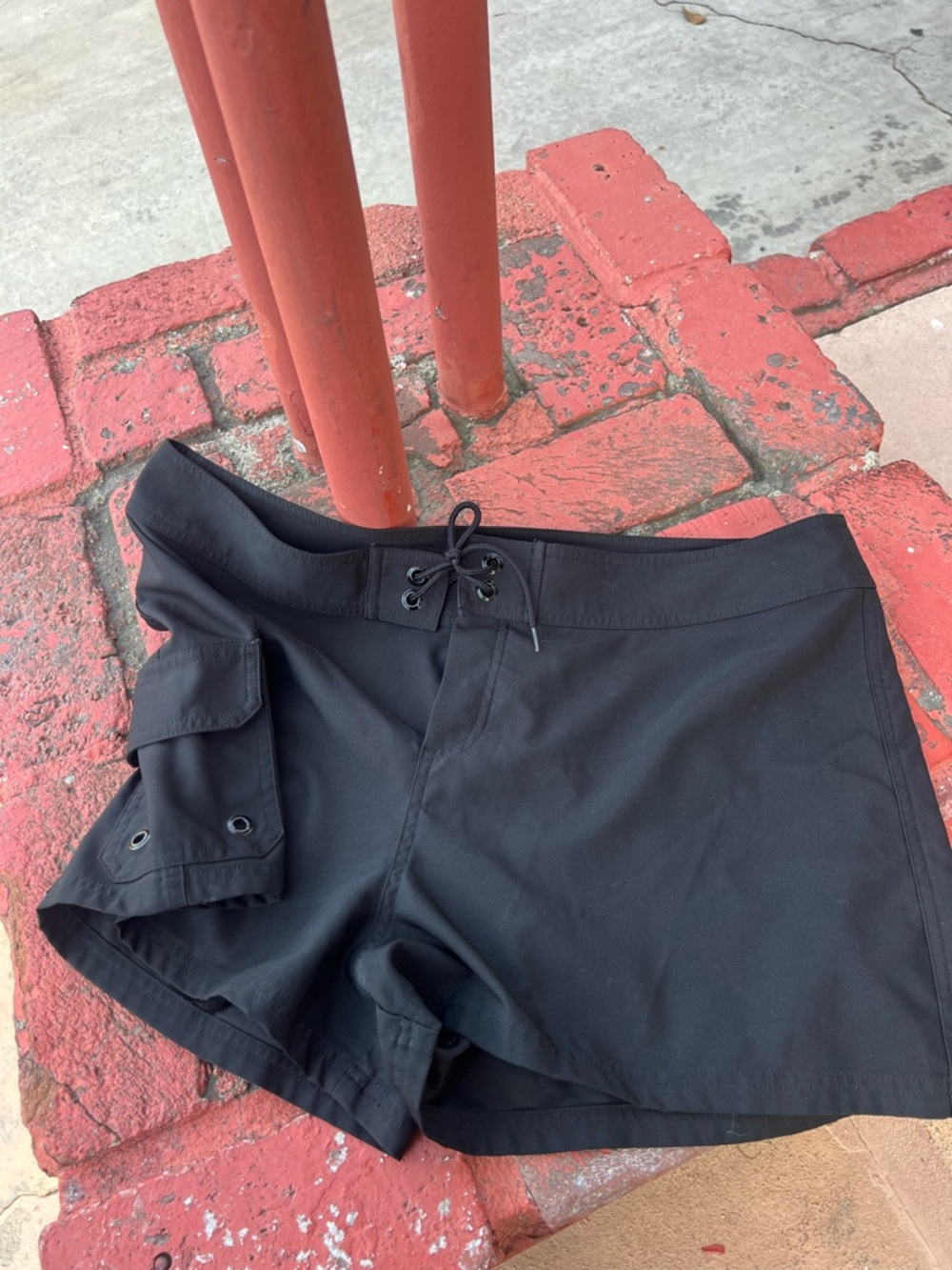Jag  Black Swim Coverup Shorts
